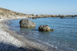 Steinstrand bei Loutro, an der Südwestküste von Kreta, Griechenland