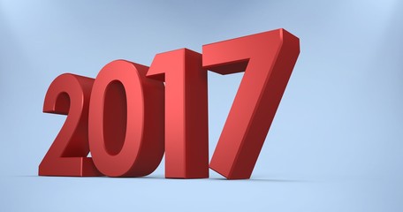 Poster - Composite image of illustration of numbers in red