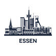 Essen Skyline Emblem
