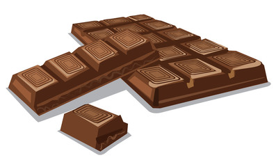 dark chocolate pieces