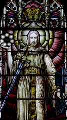 Poster - Jesus Christ in stained glass (Apocalypse)