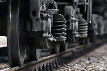 Train Wheels On Rails