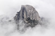 canvas print picture - Half Dome, Yosemite Park, California
