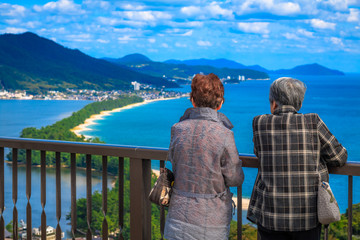 Wall Mural - シニア女性 旅行者