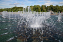 The Fountain "Tsaritsyno" Closeup. Moscow, Russia