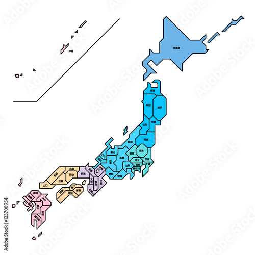 シンプルな日本略地図 04 Buy This Stock Vector And Explore