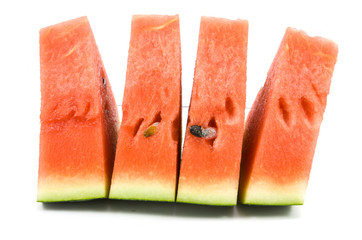 Wall Mural - slices of watermelon