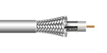 Vector Illustration Of The Coaxial Tv Cable Structure