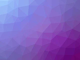 Wall Mural - Purple blue gradient polygon shaped background