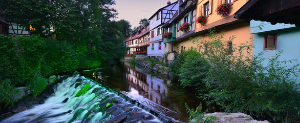 Sticker - village de la route des vins d'alsace