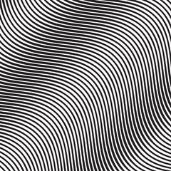 Wall Mural - wave oblique smooth lines pattern in vector