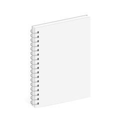 Blank Spiral Notebook Template