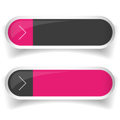Poster - Empty Web Button set vector