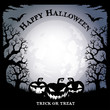 Halloween background. Halloween. trick or treat. Halloween party.  Halloween border for design