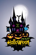 Halloween party poster. Halloween. trick or treat. Halloween party. Happy Halloween message design background.