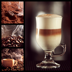 Poster - Collage of coffee