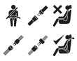 seat belt icons