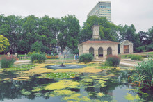 The Italian Gardens At Hyde Park, London