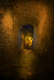 Fototapeta Desenie - The beautiful Byzantine castle town of Monemvasia