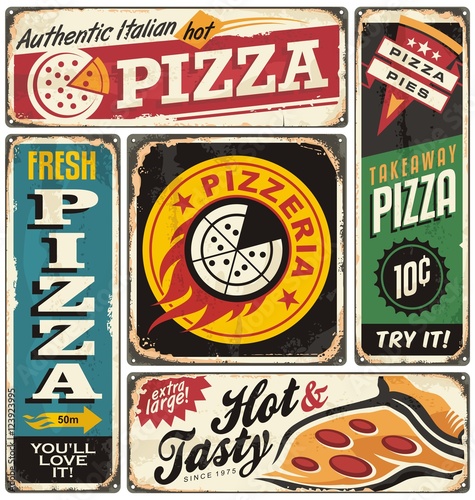Plakat na zamówienie Pizza
