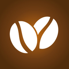 Wall Mural - coffee beans vector