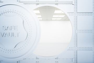 Poster - Open bank vault