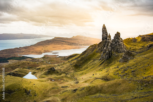 Fotomural Old Man of Storr, Isle of Skye ,Scotland
