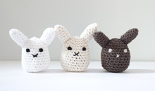 Crocheted Handmade Stuffed Bunnies
