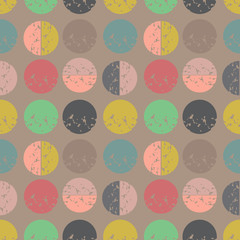 Poster - Pattern with circles.