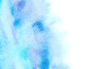 Abstract blue watercolor background