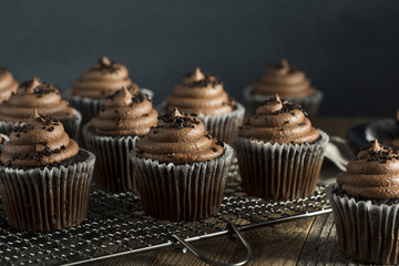 Sticker - Homemade Sweet Chocolate Cupcakes