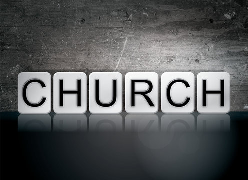 Church Tiled Letters Concept and Theme