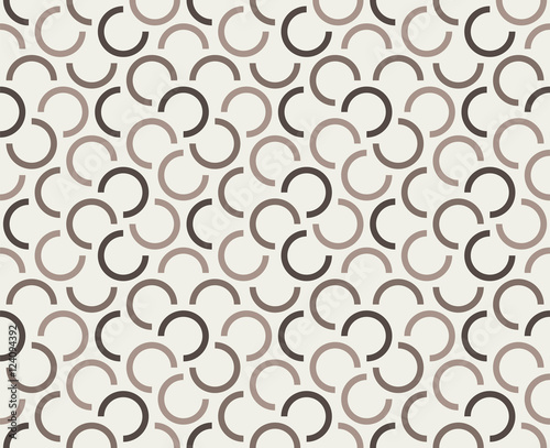 Photographie Repeating geometric seamless pattern. Vector illustration.