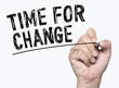 © JoyImage - time for change written by hand