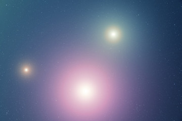 milky way stars in the universe.