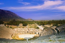 Ancient Theater Of Ephesus In Turkey
