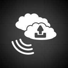 Poster - Cloud connection icon