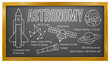 Astronomy, Science, School, Education, Blackboard