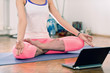 © Microgen - Yoga with virtual instructor