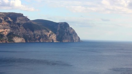 Canvas Print - Clouds over the sea