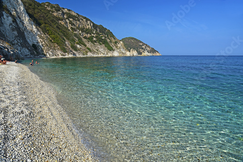Fotografía Nature and crystal clear sea in Elba Island, Tuscany, Italy.