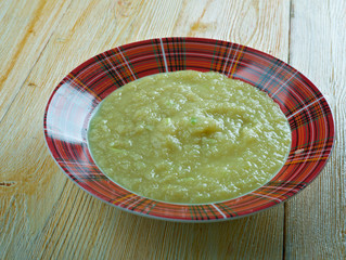 Wall Mural - Welsh Leek Soup