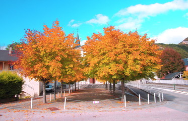 Wall Mural - parvis d'église