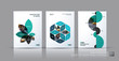 © Diamond Graphics - Brochure template layout collection, cover design annual report,