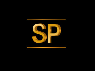 SP Initial Logo for your startup venture