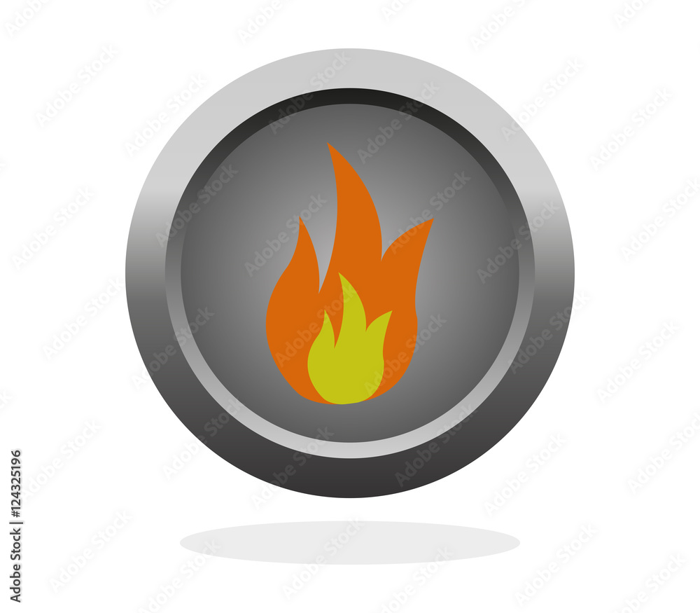 Fire Export Icon fire icon Stock Vector | Adobe Stock