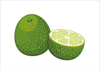 lime, fresh fruit