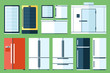 Refrigerator types