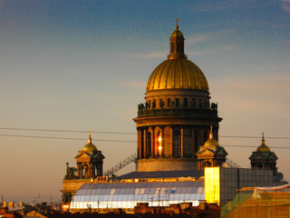 Wall Mural - Петербург  с высоты птичьего полета