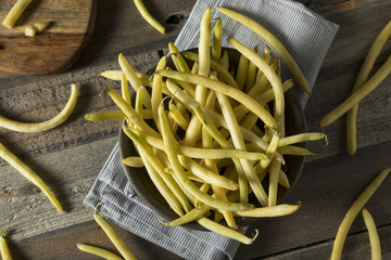 Wall Mural - Raw Organic Yellow Wax Beans